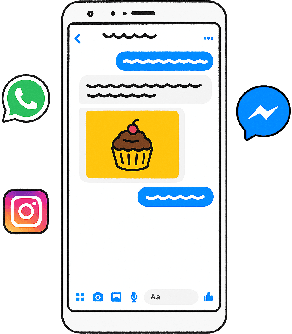 Humanlike AI Chatbot Interface